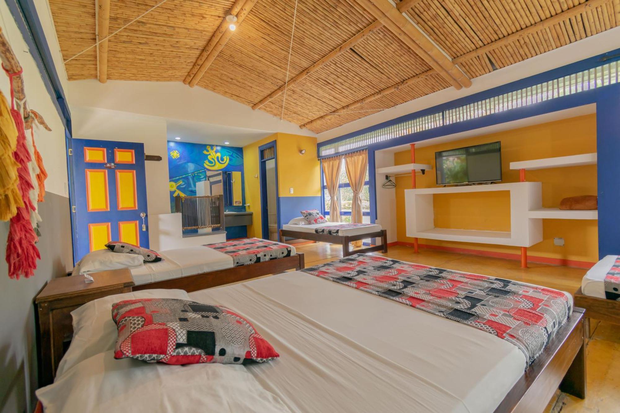 Hotel Campestre La Aldea 몬테네그로 외부 사진
