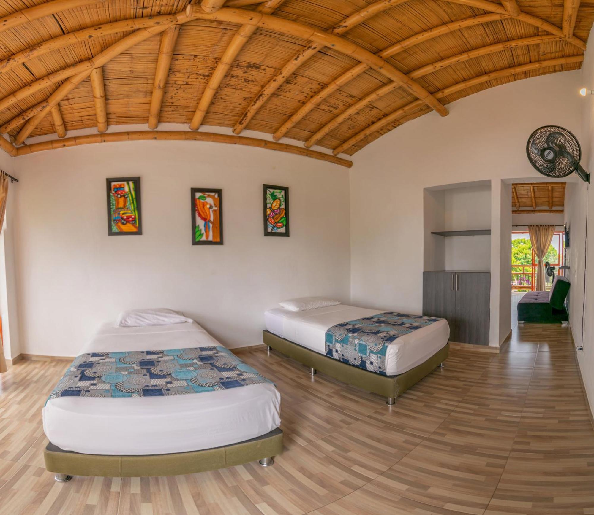 Hotel Campestre La Aldea 몬테네그로 외부 사진