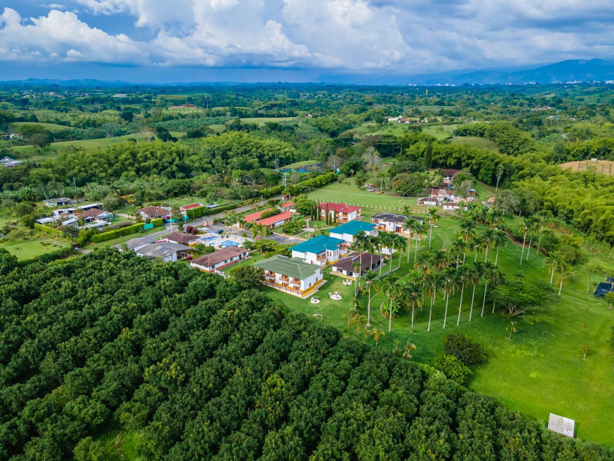 Hotel Campestre La Aldea 몬테네그로 외부 사진