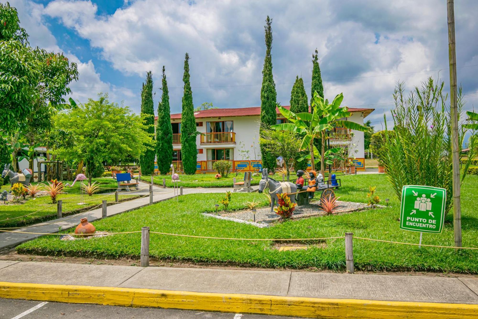 Hotel Campestre La Aldea 몬테네그로 외부 사진